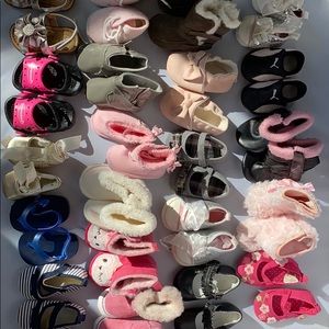 Lot 21 baby girl’s shoes EMU AUSTRALIA VANS PUMA